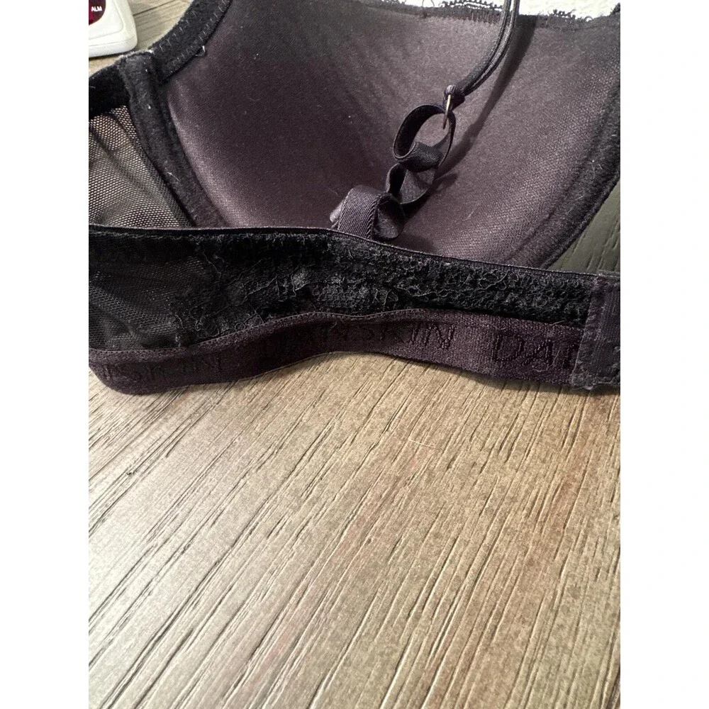 Danskin Black Adjustable Strap Underwire Bra Size 36C - Picture 4 of 7